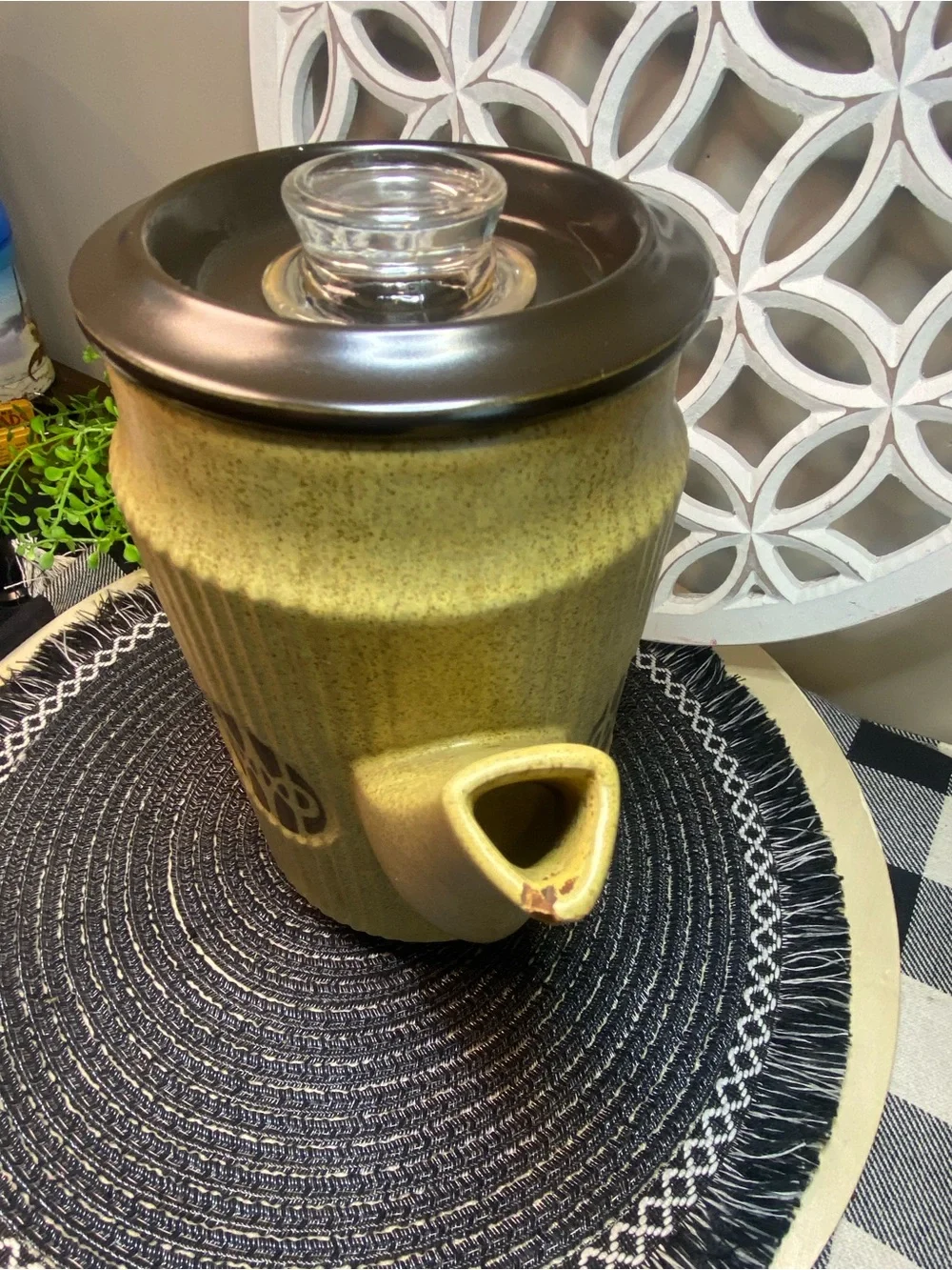 Vintage Flame N Frost‎ Coffee Pot